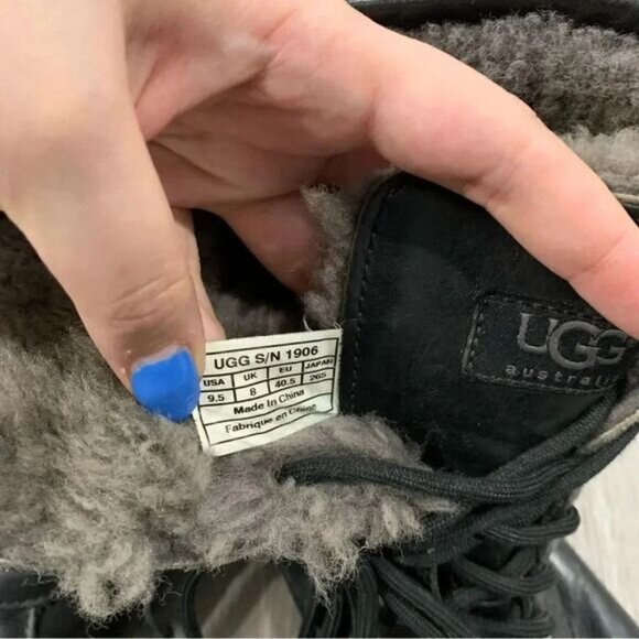 Ugg Adirondack II 9.5 black - Picture 9 of 14